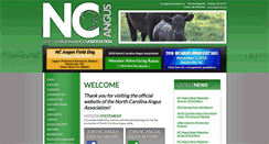 Desktop Screenshot of ncangus.org